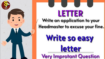 Write an application to the principal for Remission of fine//Application for full fees concession//