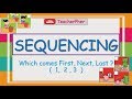 Sequencing what comes next for kindergarten