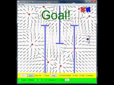 Electric Field Hockey Level 3 - YouTube