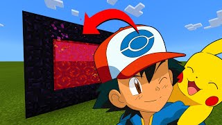 How To Make A Portal To The NEW Pokemon Dimension in Minecraft!