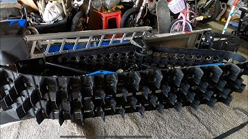 How to Change your Polaris Snowmobile Track/Rails/Drivers