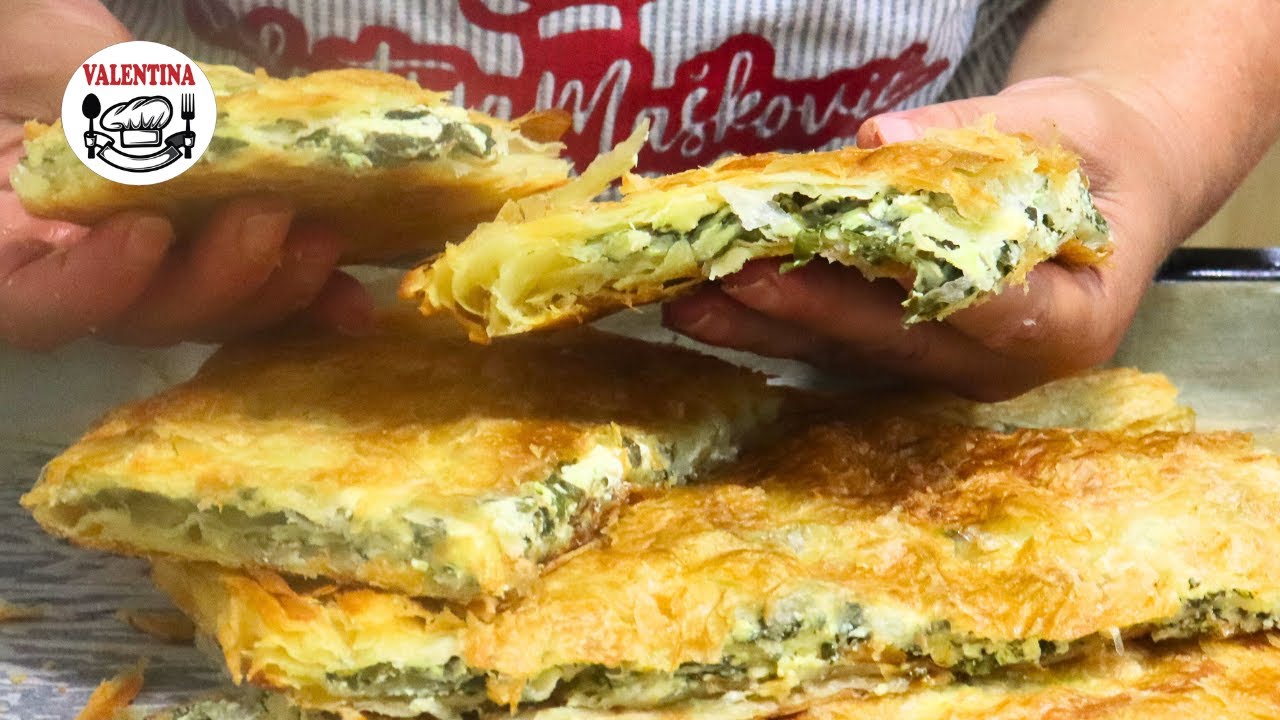 Moj čuveni RECEPT za koji sam dobila nagradu❗Samo brašno voda i so💥pa preli uljem❗Brzo Lako i Ukusno