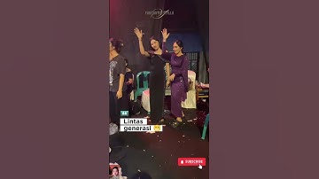 LINTAS GENERASI MASIH BISA MENGIMBANGI 😁 #cantikanuswantoro #nurmapaejah #adella