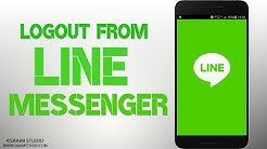 How to Logout from Line Messenger? Urdu/Hindi - Durasi: 4.19. 
