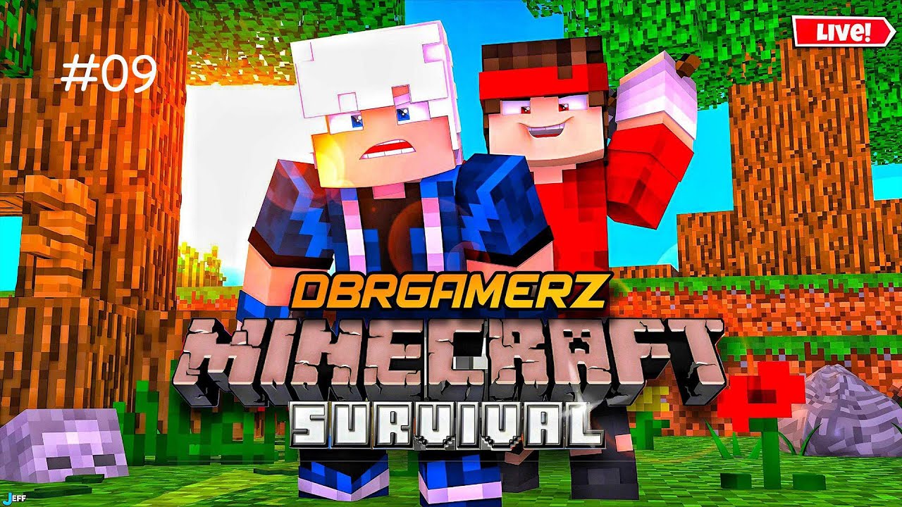 Minecraft Survival Live Day:-9