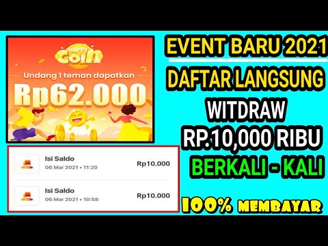 BARU RILIS!! APLIKASI PENGHASIL SALDO DANA 2021 - CUKUP DAFTAR LANGSUNG WITDRAW 5 RIBU TANPA SYARAT