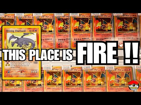 Vintage Pokemon cards in Akihabara! - YouTube