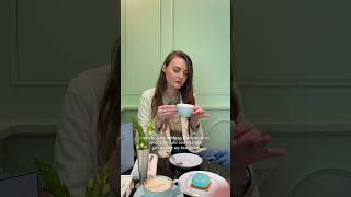 Prada POP UP caffè at Harrods 🩵 #shortsvideo