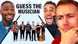 MINIMINTER REACTS TO GUESS THE MUSICIAN FT DAVE