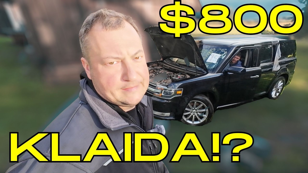 800 dolerių KATASTROFA ar laimėjimas LOTERIJOJE. Ford FLEX. Pirma dalis