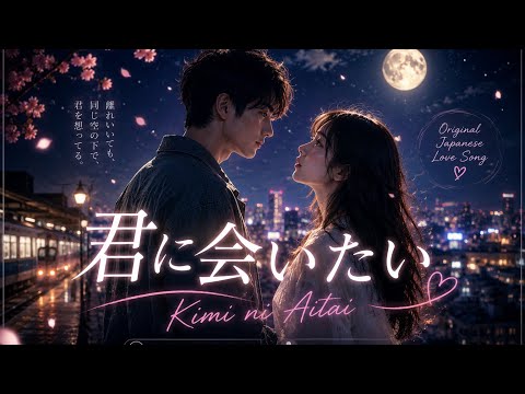 君に会いたい | Kimi ni Aitai 🌙 | Original Japanese Love Song | AI Music Video