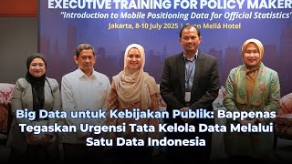 Bappenas Tegaskan Urgensi Tata Kelola Data Melalui Satu Data Indonesia