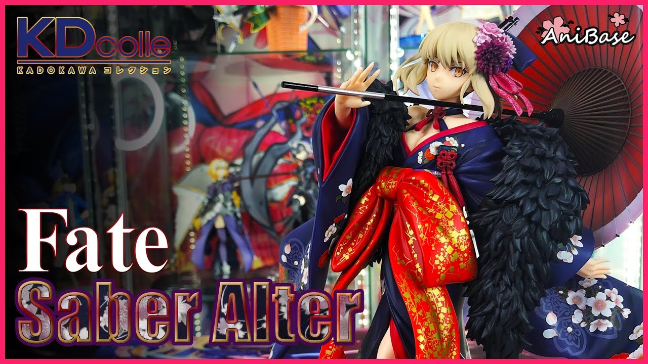 Saber Alter Kimono Anime Figure Unbox And Review Fate Stay Night Heaven S Feel Kadokawa Kd Colle Youtube