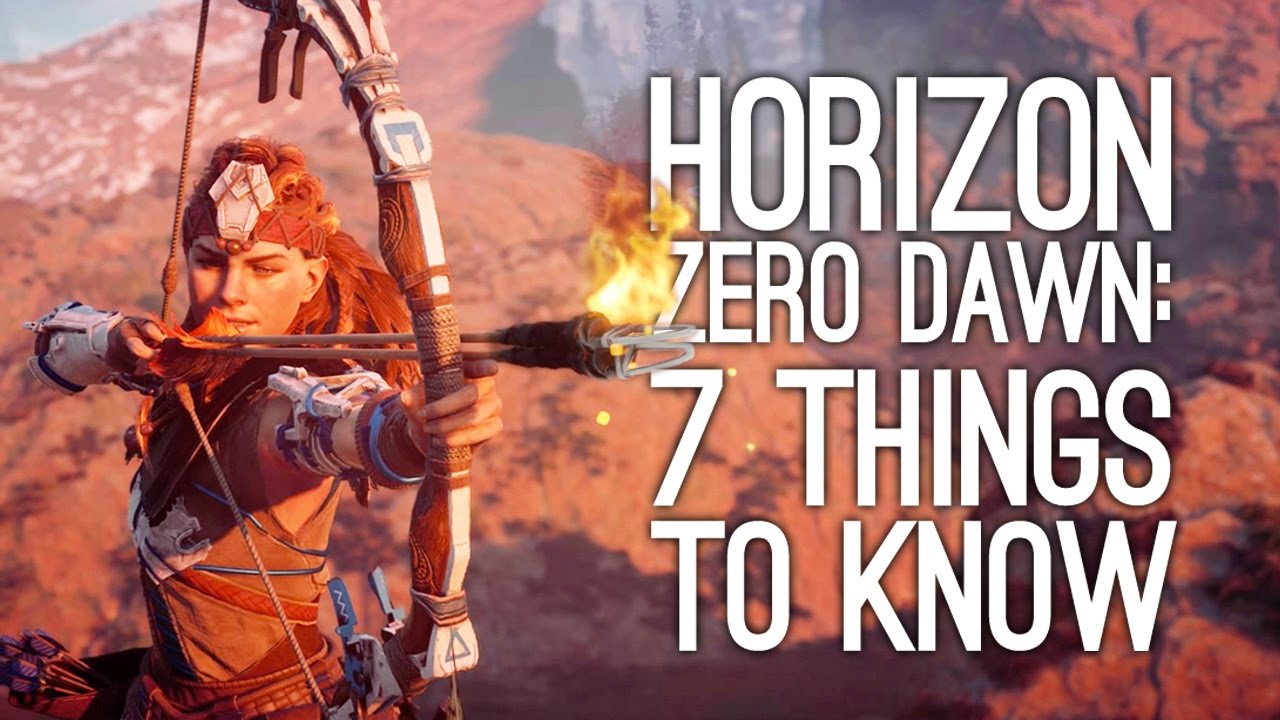 Horizon Zero Dawn Cheats Video Games Blogger