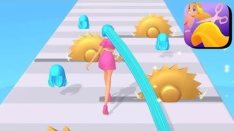 Hair Rush- All Levels Update Gameplay walkthrough Android,ios (Levels 1-7 )