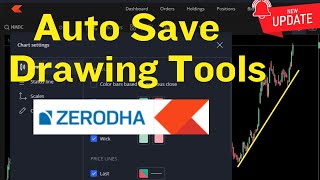 How to Auto Save Drawing Tools in Zerodha !! #zerodha screenshot 4