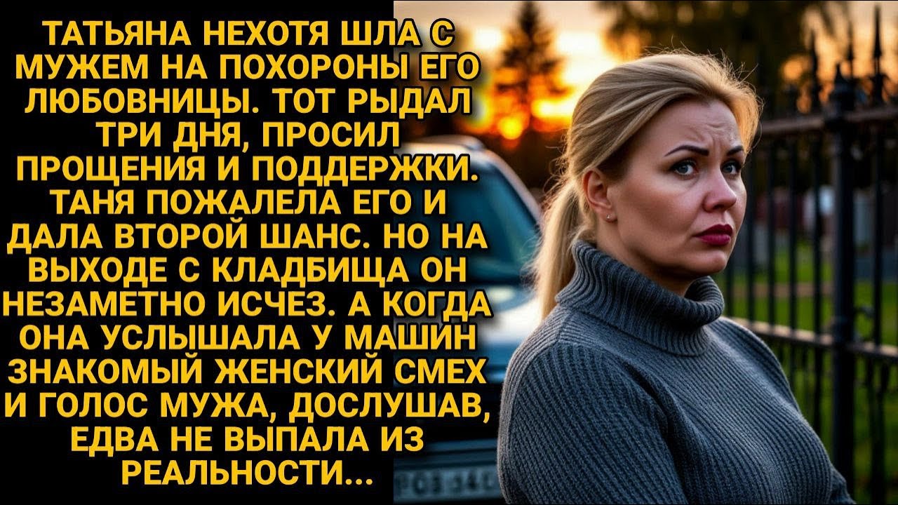 -Она была моей любовницей! муж признался прямо на похоронах моей подруги, но это была не вся правда