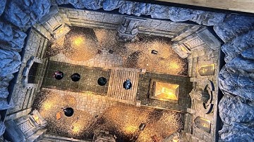 The Dwarven Tomb - Part three - Animated Battlemap
