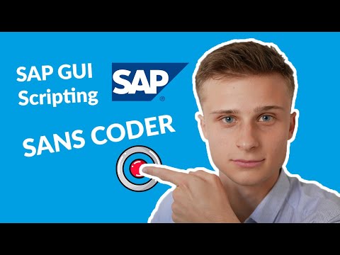 Automatiser SAP SANS CODER ? - SAP GUI Scripting