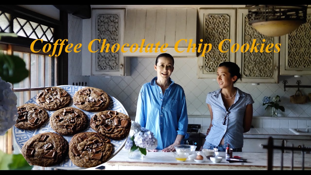 Cook with Hanna: Coffee Chocolate Chip Cookies  コーヒー チョコチップ クッキーの作り方
