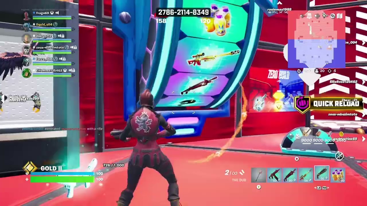 Exotic only (super red Vs blue)