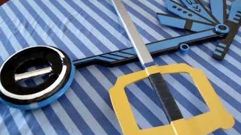 Review Of My 2 Self-made Keyblades - Kingdom Key & Son of Flynn