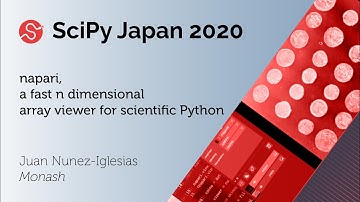 napari, a fast n dimensional array viewer for scientifc Python | Juan Nunez-Iglesias | SciPy JP 2020