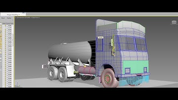 Tutorial on Modeling & Texturing a Oil Truck Container in 3dsmax ( Part 8)