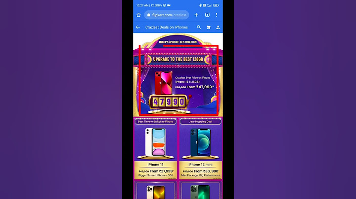 Big Billion Days 2022 | Best Apple iPhone Deals | Flipkart Big Billion Days