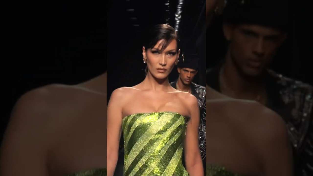 Bella Hadid for Versace FW 2020 