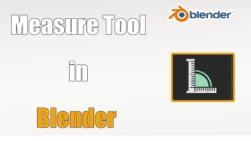Measure Tool in Blender - 20#