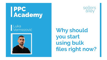 Why should you start using bulk files right now?(PPC 101) - Sellers Alley PPC Academy