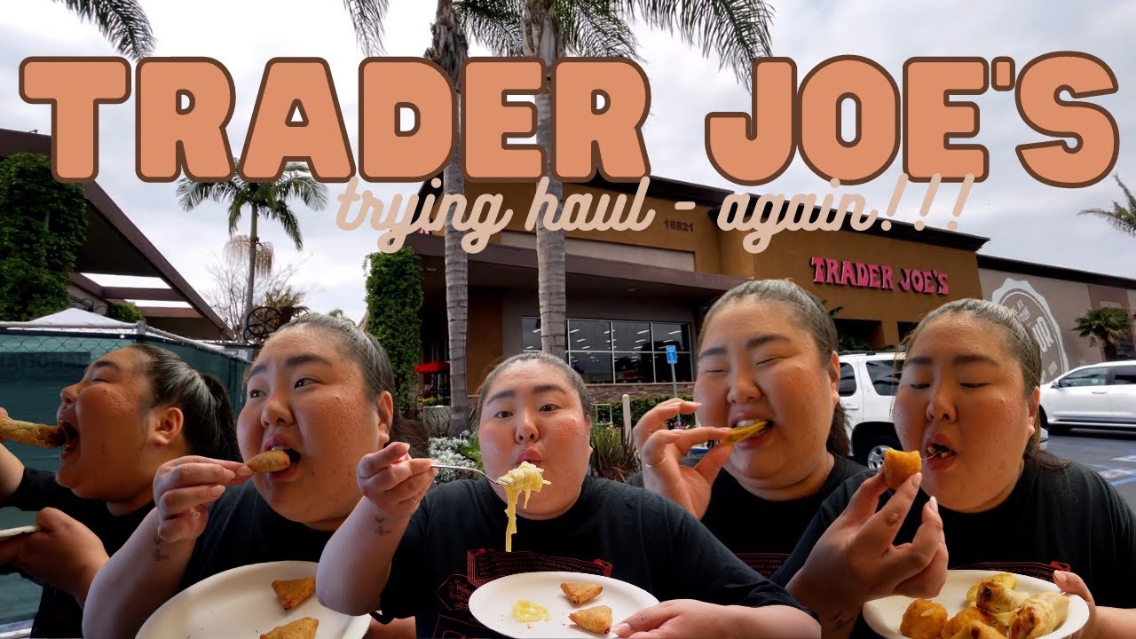 Trying Trader Joe's Foods - FIRST TIME (Part. 2) | chub club vlogs