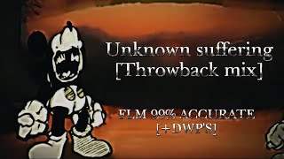 Friday Night Funkin Throwback - Unknown Suffering Flm Recreation 99% Accurate Dwps