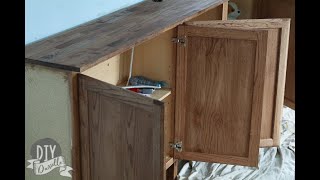 "Quick Tips for Staining Cabinets: Fast & Easy DIY Method!"