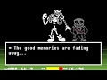 Disbelief Papyrus 1~3 Phase battle! [undertale fangame]