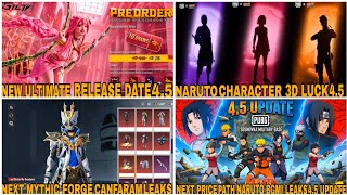NEW ULTIMATE SET 3D LEAKS NARUTO PRICE PATH CANFARAM BGMI LEAKS 4.5 UPDATE MYTHIC FORGE LEAKS//