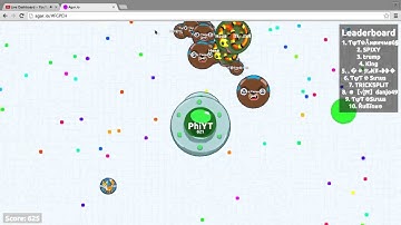 Agario - Failed Tricksplit