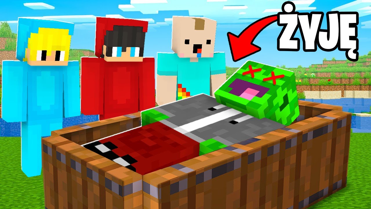 UDAJĘ ŻE NIE ŻYJĘ żeby TROLLOWAĆ MOICH PRZYJACIÓŁ w Minecraft!