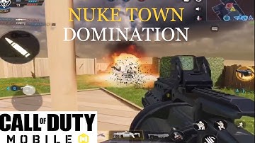CALL OF DUTY MOBILE DOMINATION | Nuketown map |The Best Domination Gameplay in COD Mobile
