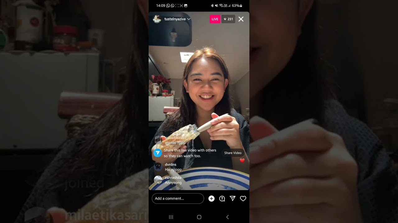 ziva magnolya live ig.. (10/08/23)