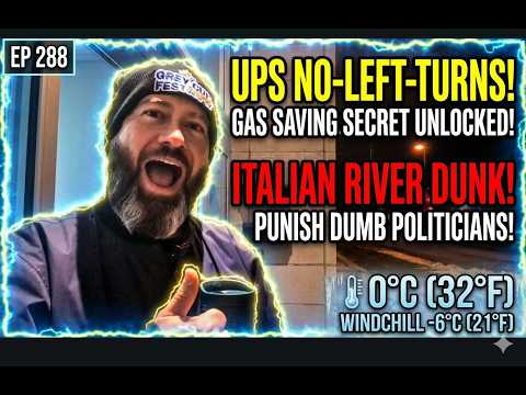 Why UPS Hates Left Turns & Dunking Dumb Politicians EP 288