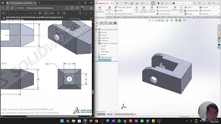 Examen CSWA Solidworks Practice Problem 8.8 Sweep #tutorial  #engineering #solidworks #caddesign