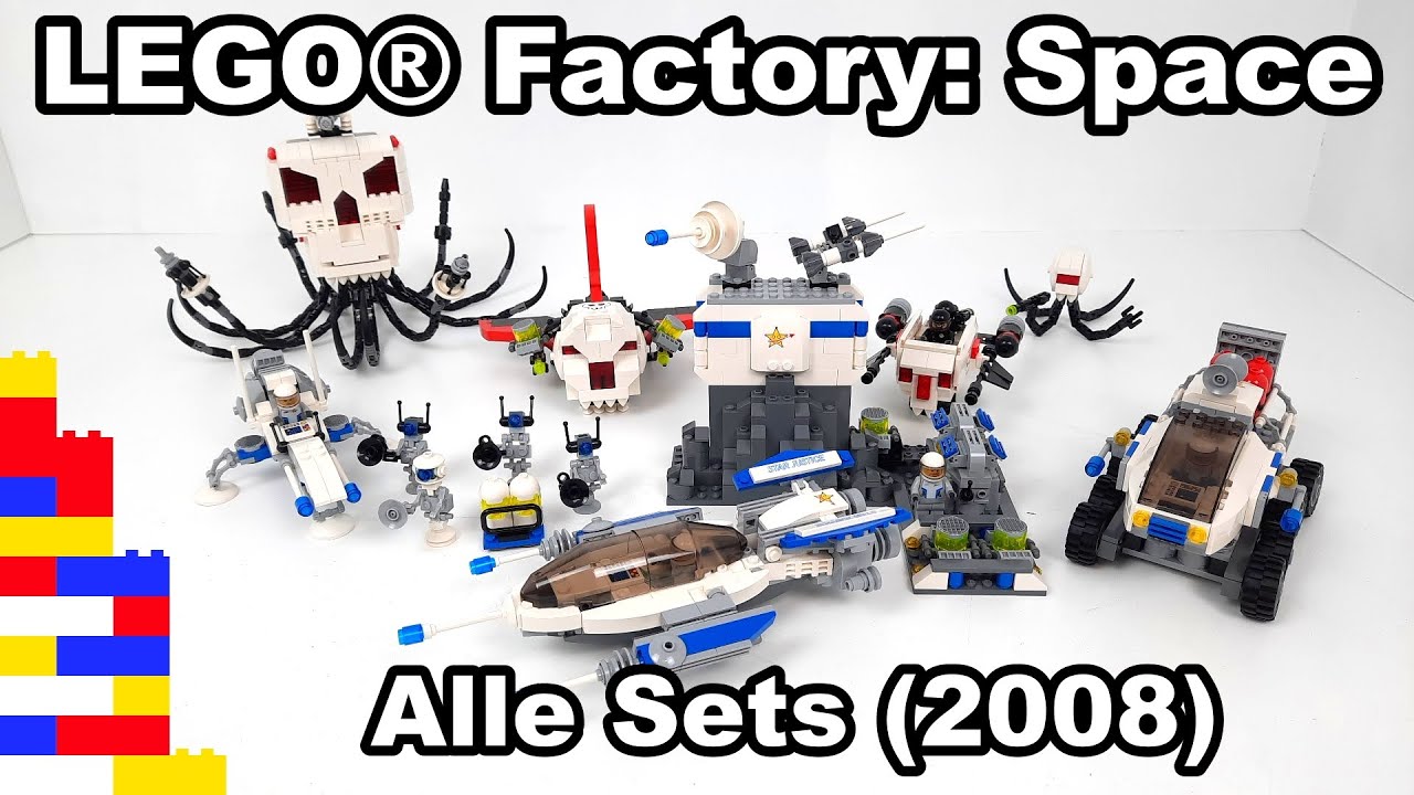 LEGO® Raumfahrt/Space - Alle Factory: Space Sets 2008 [Theme]