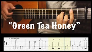 Green Tea & Honey - Dane Amar ft. Jereena Montemayor Fingerstyle Guitar Cover (TAB)