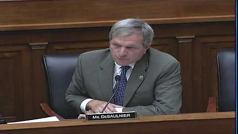 Rep. DeSaulnier questions the panel at hearing on ...