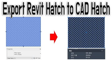 Revit Tip | Export Revit hatch pattern to CAD hatch patten