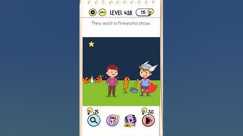 Brain Test Level 428 Walkthrough