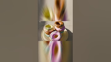 Donuts - Blender tutorial result video