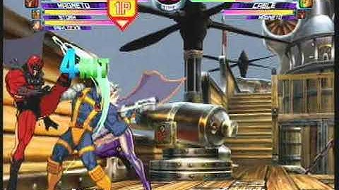 MvC2: Magneto Throw Reset Exhibition by Romneto